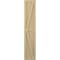 Ekena Millwork Americraft 3-Board Wood 2 Equal Panel Frmd Board-n-Batten Shutters w/Dbl Z-Bar, ARW102BF311X77NTH, PR ARW102BF311X77NTH - alternate 9